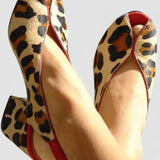 Louison - Sandali z leopardjim vzorcem