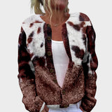Sara - Jesenski cvetlični cardigan