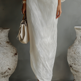 Breton Ivory Strapless Dress