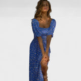 Carolina - Elegant Floral Dress