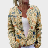 Cláudia - Cvetni cardigan za jesen