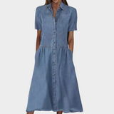 Stylish denim dress