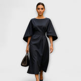 Sara - Elegantna obleka s rokavi