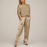 Clara | Luxurious Satin Cargo Ensemble