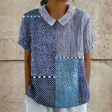 Alina - Srajca s Patchwork Natiski