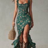 Zara - Maxi boho retro obleka