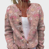 Raquel - Jesenski cvetlični cardigan
