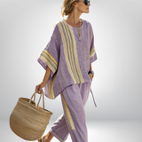 Daisy™ | Boho Set s Črtami