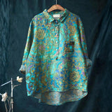 Cátia - Casual retro umetniška srajca