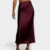 Miniskirt z visokim pasom