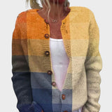 Beatriz - Jesenski cvetlični cardigan