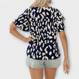 Evelyn - Casual bluzica z okroglim izrezom