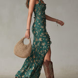 Zara - Maxi boho retro obleka