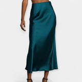 Miniskirt z visokim pasom