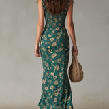 Zara - Maxi boho retro obleka