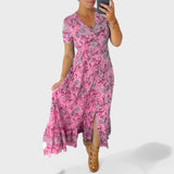 Constança - Elegant Floral Dress