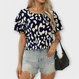 Evelyn - Casual bluzica z okroglim izrezom