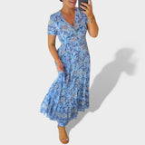 Constança - Elegant Floral Dress