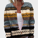 Eva - Jesenski cvetlični cardigan