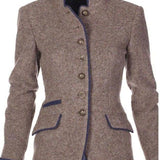 Valéria - Eleganten Cardigan z Visoko Ovratnico