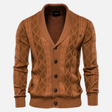 Francisco - Kardigan Argyle Mehak Mešani Material