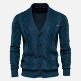 Francisco - Kardigan Argyle Mehak Mešani Material