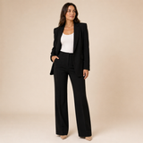 Vanessa™ | Eleganten komplet z razširjenimi hlačami