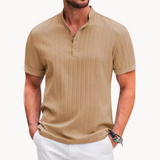 Henley srajca - Kratek gumbni placket