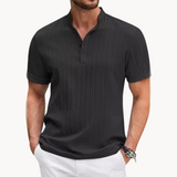 Henley srajca - Kratek gumbni placket