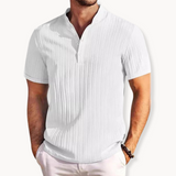 Henley srajca - Kratek gumbni placket