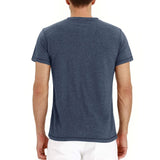 T-Shirt Henley - Mehka Mrežasta Ovratnik
