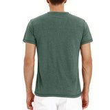 T-Shirt Henley - Mehka Mrežasta Ovratnik