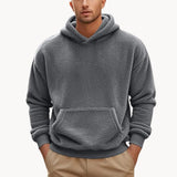 Hoodie - Mešanica Fleece s Kapuco
