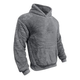 Hoodie - Mešanica Fleece s Kapuco