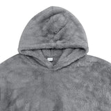 Hoodie - Mešanica Fleece s Kapuco