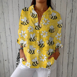 Claudina - Bluza z Čebelami in Lahkotnostjo