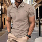 Polo Majica - Relaxed Jacquard Tekstura