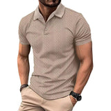 Polo Majica - Relaxed Jacquard Tekstura