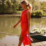 Linija - Eleganten Midi Oblek
