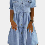 Boemska Jeans Obleka