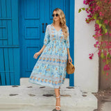 Clara - Elegant Floral Dress