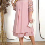 Madalena - Casual Embroidered Dress