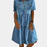 Boemska Jeans Obleka