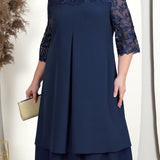 Madalena - Casual Embroidered Dress