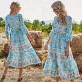 Clara - Elegant Floral Dress
