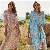 Clara - Elegant Floral Dress