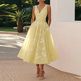 Catarina - Elegantna Midi Obleka