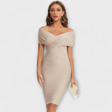 Lara - Mini elegantna obleka