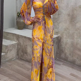 "Giselle™ | Elegantna obleka z V-izrezom" can be rewritten as "Giselle™ | Eleganten V-izrez obleka".