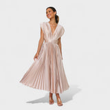 Eduarda - Elegantna midi obleka za posebne priložnosti